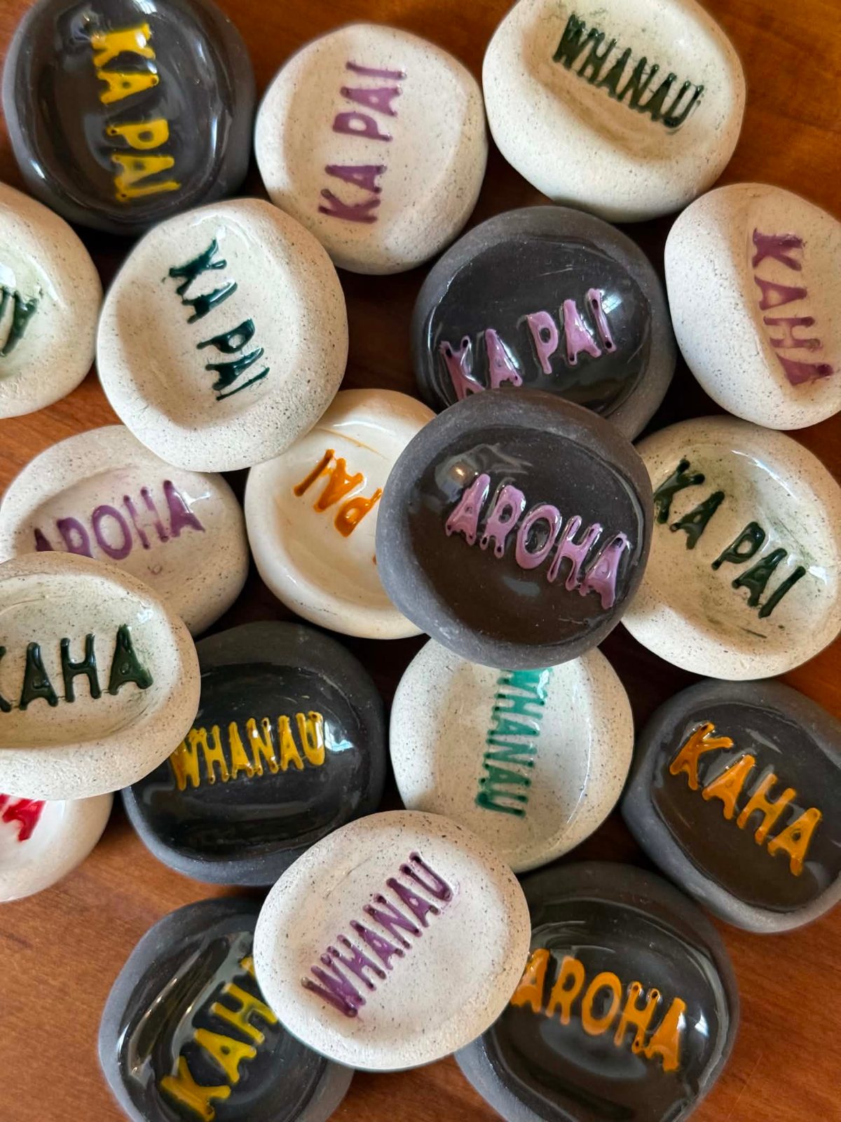 Te Reo Worry Stones